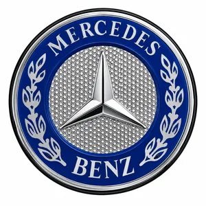 آرم ستاره بنز درب موتور | لوگوی درب موتور Mercedes-Benz